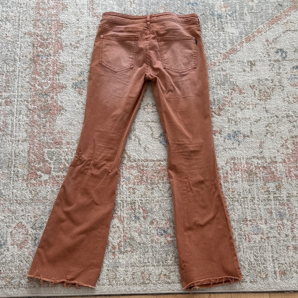 Anthropologie Brown Flare Jeans